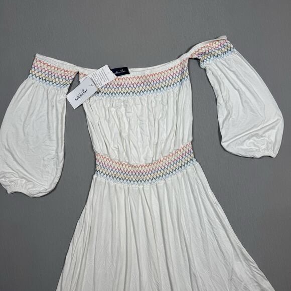 NWT Swimsuits for All Elle Dress Cover Up Size M 10/12 Rainbow Resort Wear Midi - Picture 5 of 14